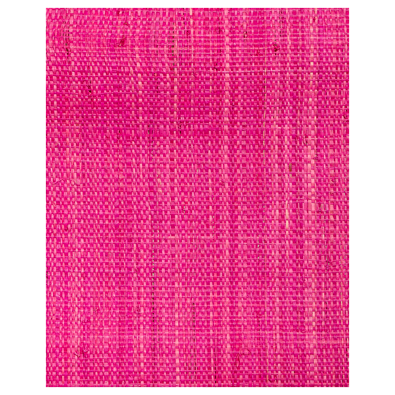 Tight-Mesh Raffia Weave Fuchsia | Maison Douineau