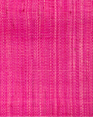 Tight-Mesh Raffia Weave Fuchsia | Maison Douineau
