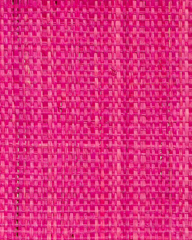 Tight-Mesh Raffia Weave Fuchsia | Maison Douineau