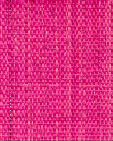 Tight-Mesh Raffia Weave Fuchsia | Maison Douineau