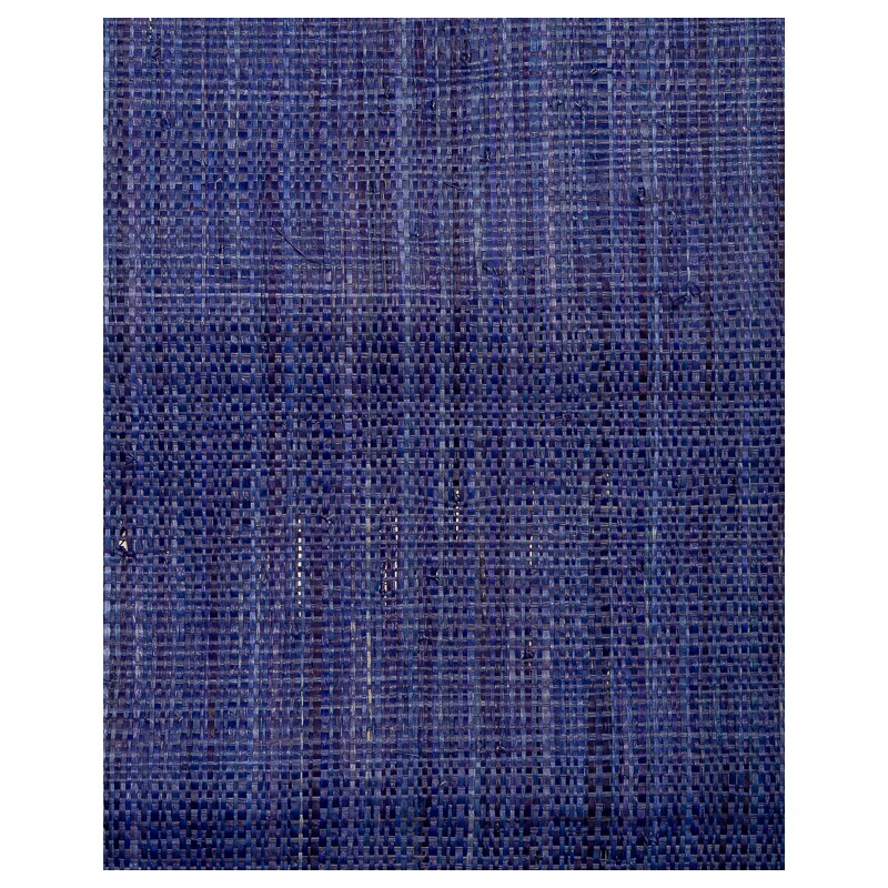 Tissage Raphia Maille Serrée Bleu | Maison Douineau