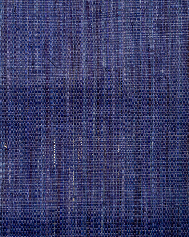Tissage Raphia Maille Serrée Bleu | Maison Douineau