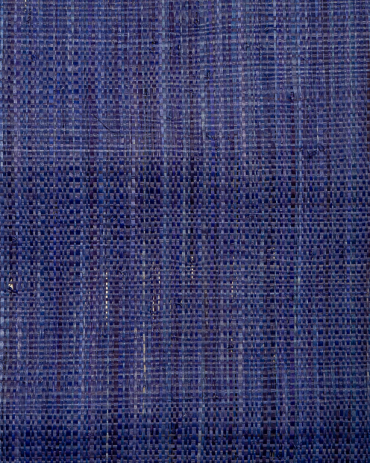Tissage Raphia Maille Serrée Bleu | Maison Douineau