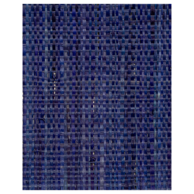 Tissage Raphia Maille Serrée Bleu | Maison Douineau