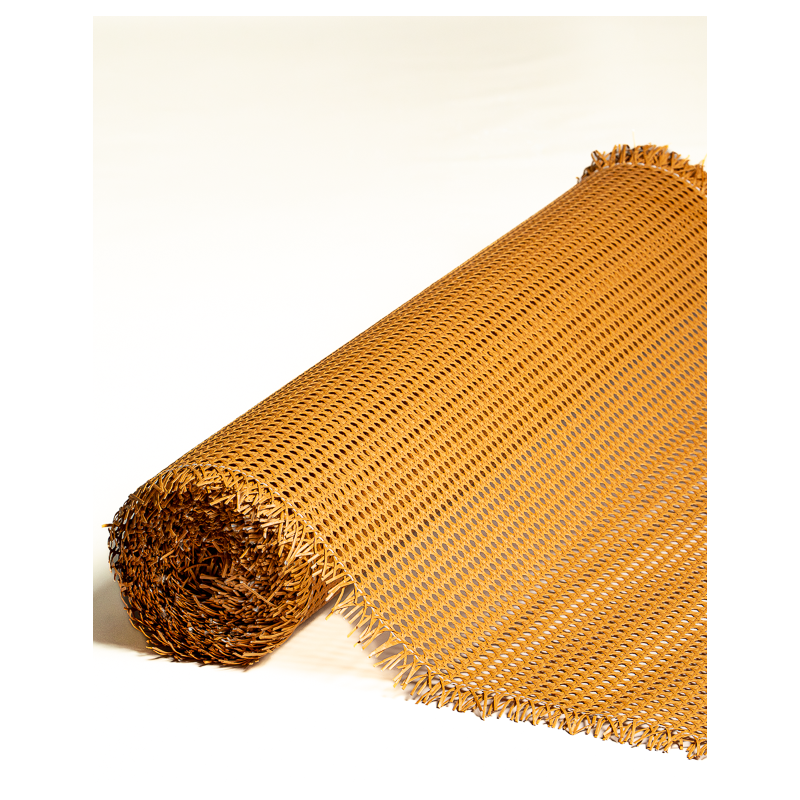 Cannage Français Papier 1/2 Maille Caramel | Maison Douineau