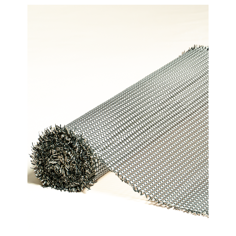 Paper Webbing 1/2 Mesh Black & White | Maison Douineau
