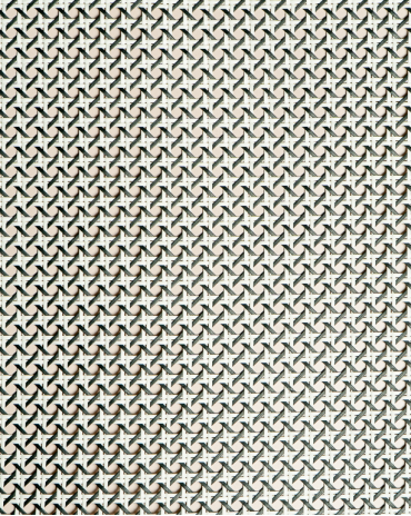 Cannage Papier 1/2 Maille Noir et Blanc | Maison Douineau