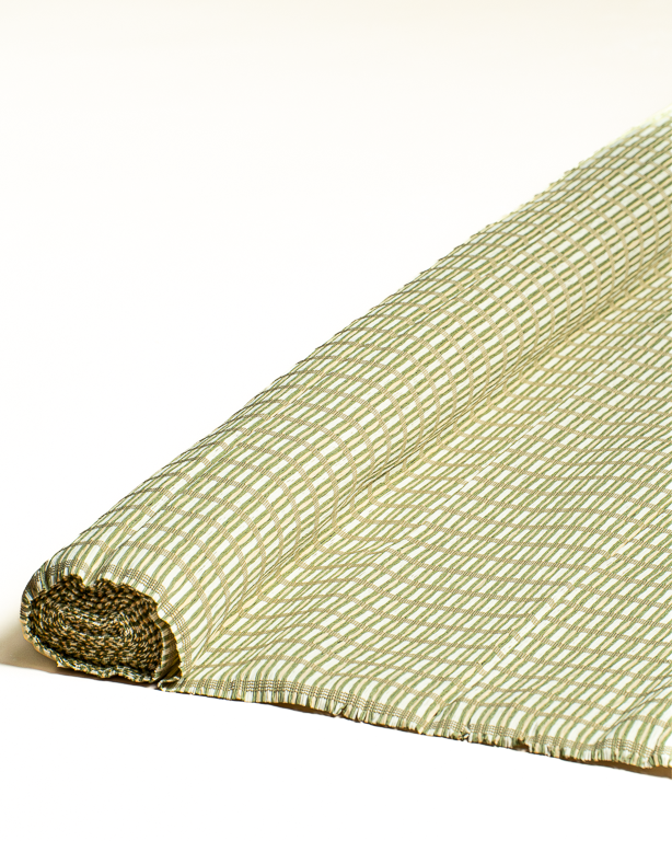 Tissage Paille de Cellulose Vert d’Eau | Maison Douineau
