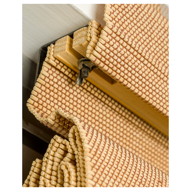 Bamboo Blind Quadrille | Maison Douineau