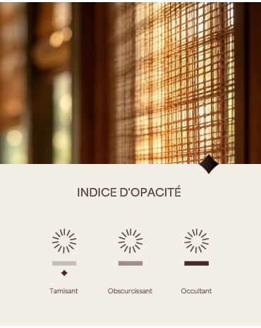 Bamboo Blind Jour & Nuit | Maison Douineau