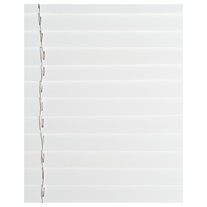 Wooden Blind White 35 mm | Maison Douineau