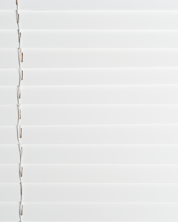 Wooden Blind White 35 mm | Maison Douineau