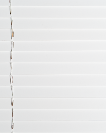 Wooden Blind White 35 mm | Maison Douineau