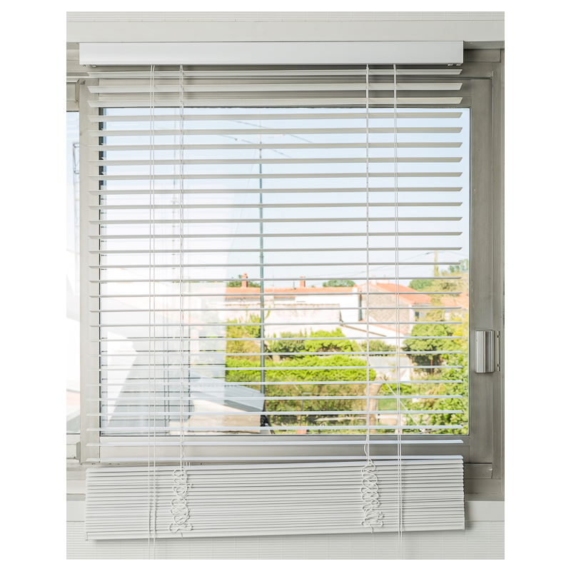 Wooden Blind White 35 mm | Maison Douineau