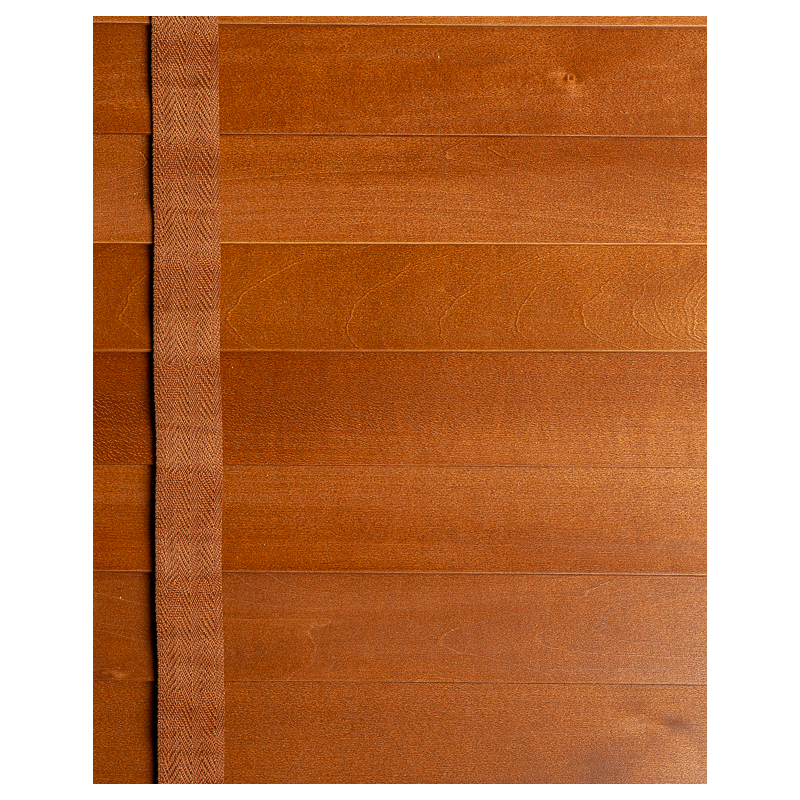 Wooden Blind Dark Cherry 50 mm | Maison Douineau