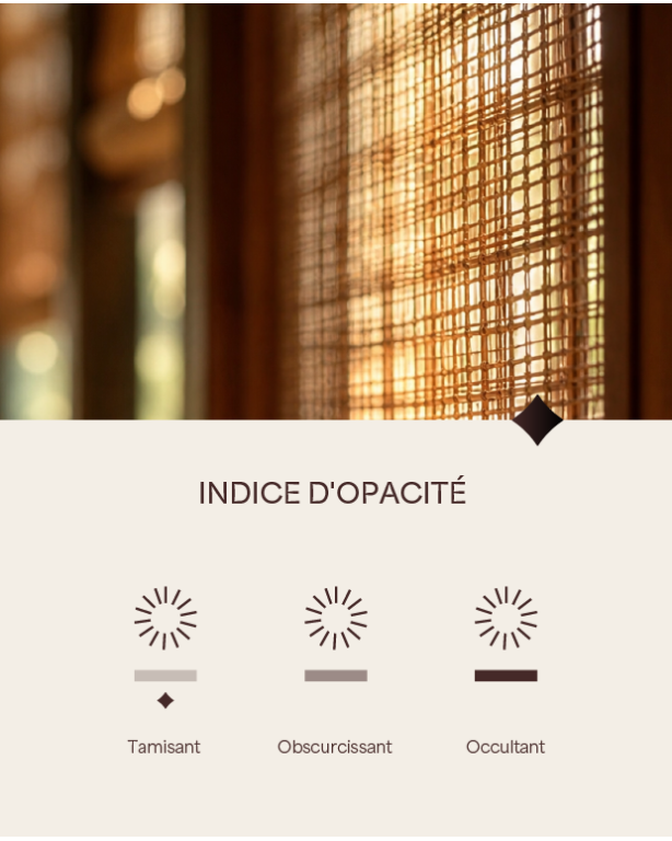 Cellulose Straw Blind (ref. C010) | Maison Douineau