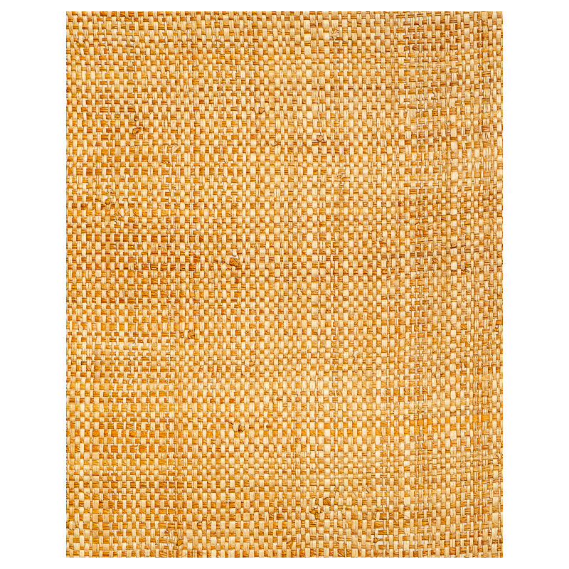 Revêtement Raphia Bicolore Naturel & Ambre | Maison Douineau