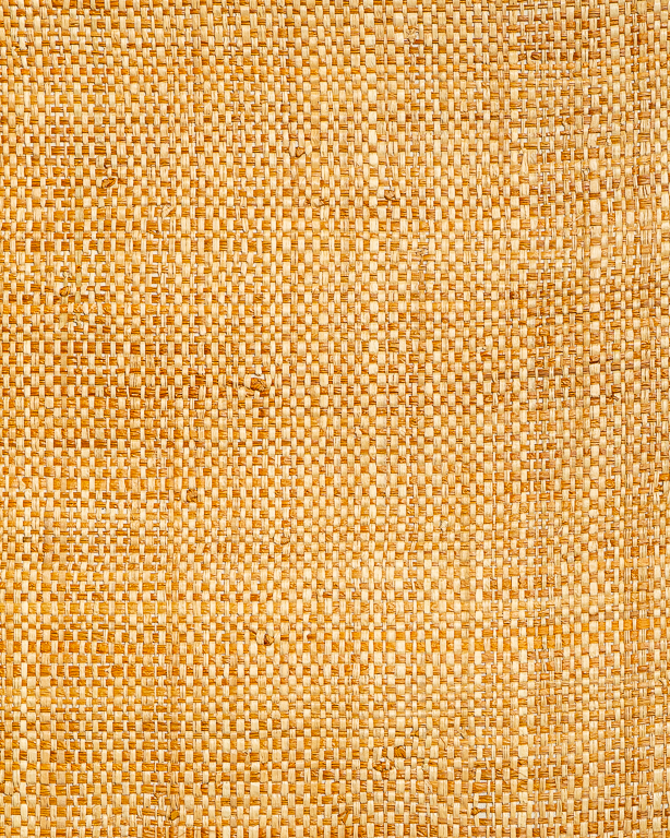 Raffia Wall Covering Natural & Amber | Maison Douineau