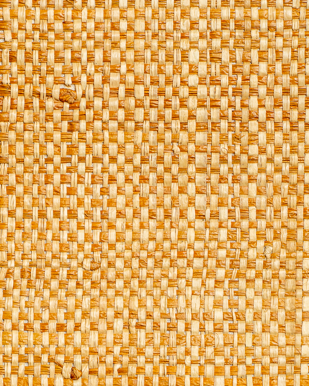 Raffia Wall Covering Natural & Amber | Maison Douineau
