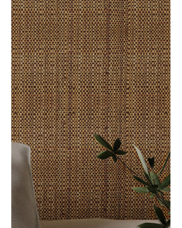 Raffia Wall Covering Natural & Coconut | Maison Douineau