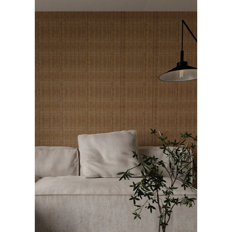 Raffia Wall Covering Natural & Coconut | Maison Douineau
