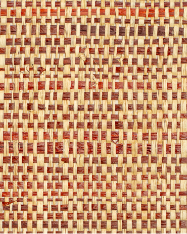 Raffia Wall Covering Natural & Sandal | Maison Douineau