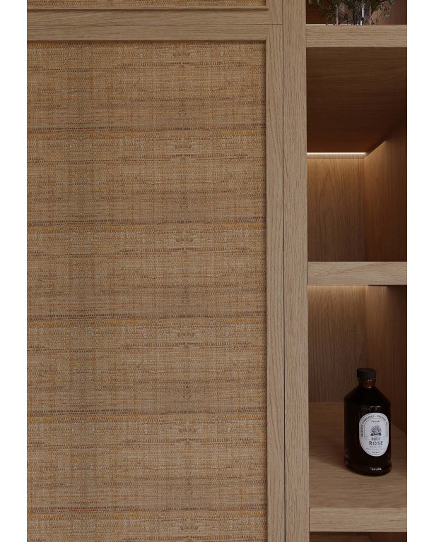 Banana Leaf Raffia Wall Covering | Maison Douineau