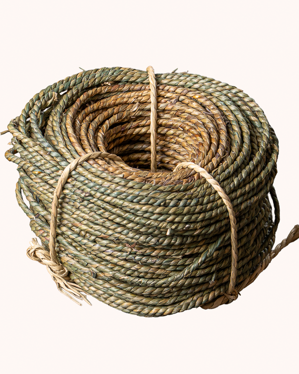 Cordon Végétal Torsadé Anthracite 2,5/3 mm | Maison Douineau