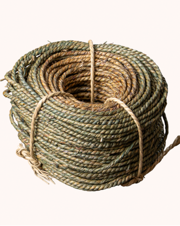 Cordon Végétal Torsadé Anthracite 2,5/3 mm | Maison Douineau