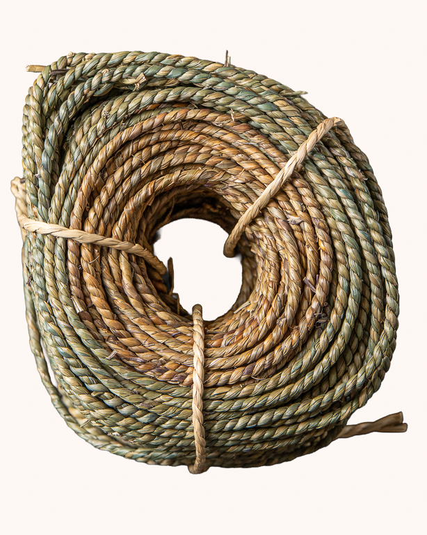 Cordon Végétal Torsadé Anthracite 2,5/3 mm | Maison Douineau