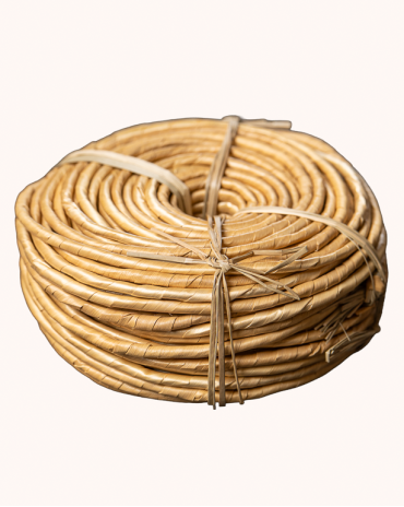 Straw-Covered Cord, Golden | Maison Douineau