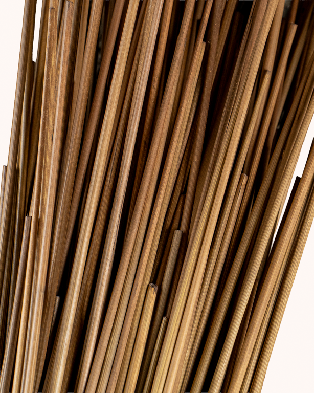 Bronze Rye Straw – Straw Marquetry | Maison Douineau