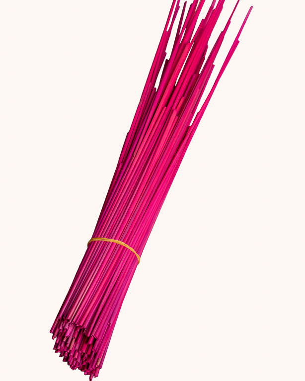 Fuchsia Rye Straw – Straw Marquetry | Maison Douineau