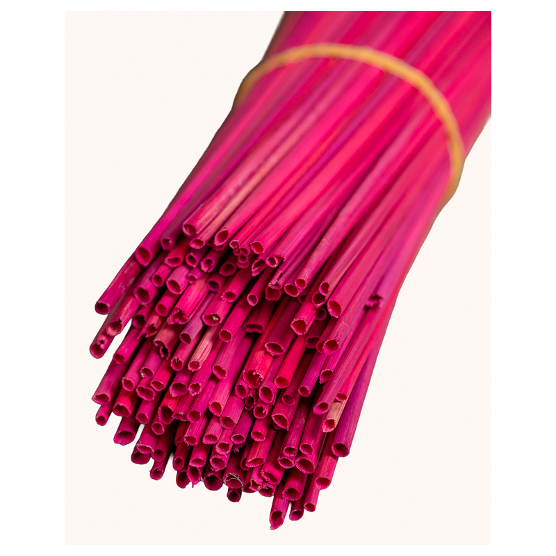 Fuchsia Rye Straw – Straw Marquetry | Maison Douineau