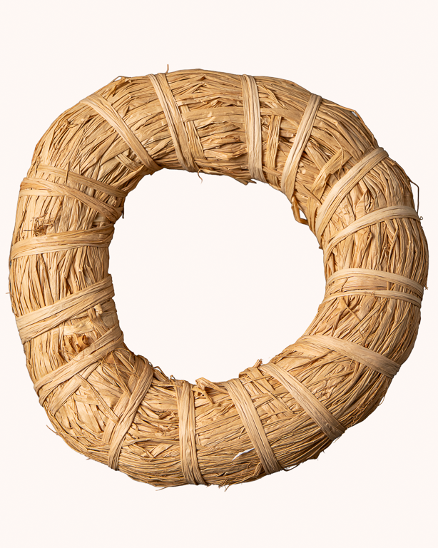 Raffia Wreath – Decoration | Maison Douineau