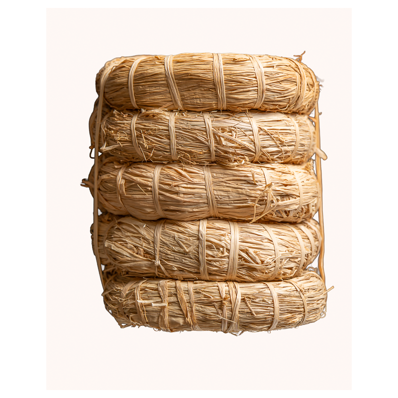 Couronne de Raphia – Décoration | Maison Douineau
