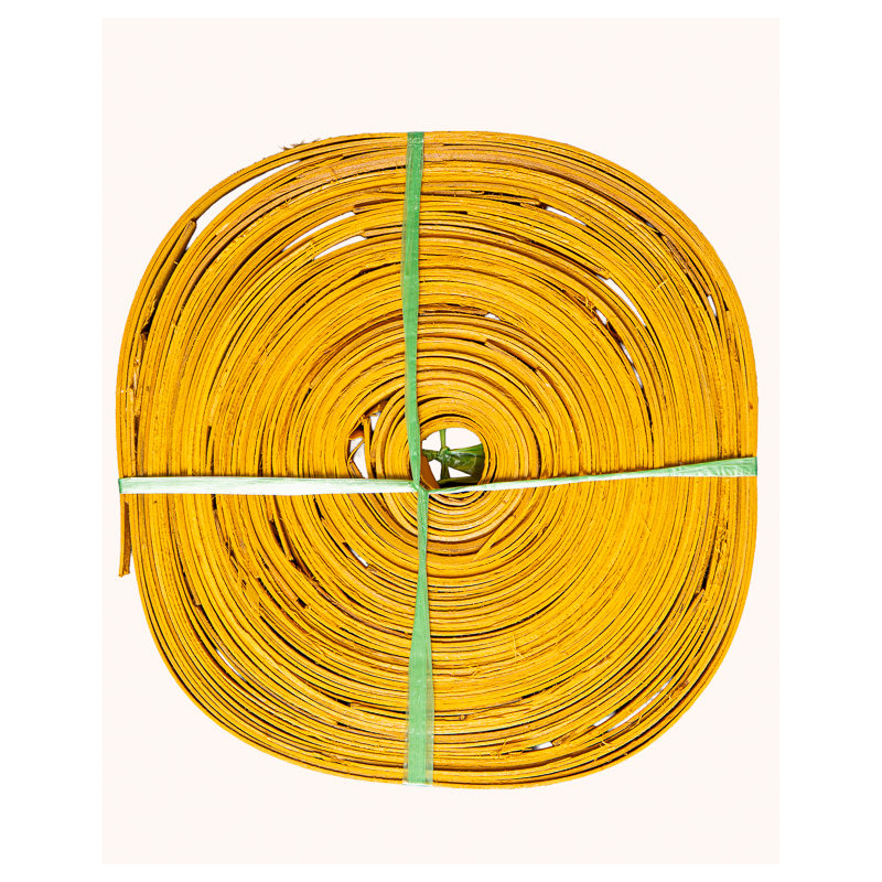 Yellow Flat Wood Skein – Finishing | Maison Douineau