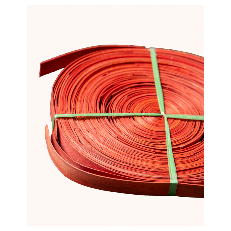 Éclisse Bois Plate Rouge – Finition | Maison Douineau