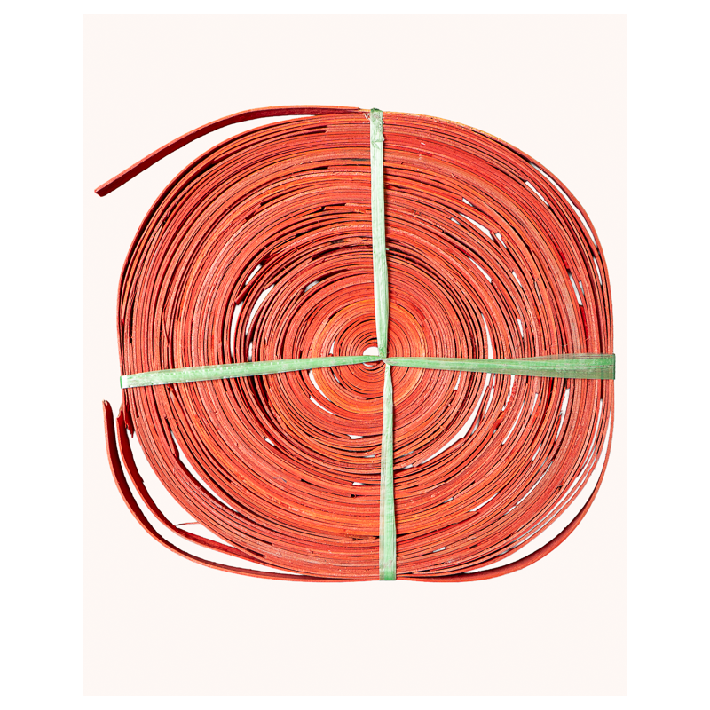 Red Flat Wood Skein – Finishing | Maison Douineau
