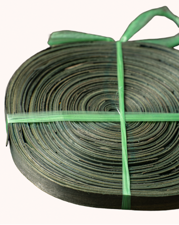 Éclisse Bois Plate Verte – Finition | Maison Douineau