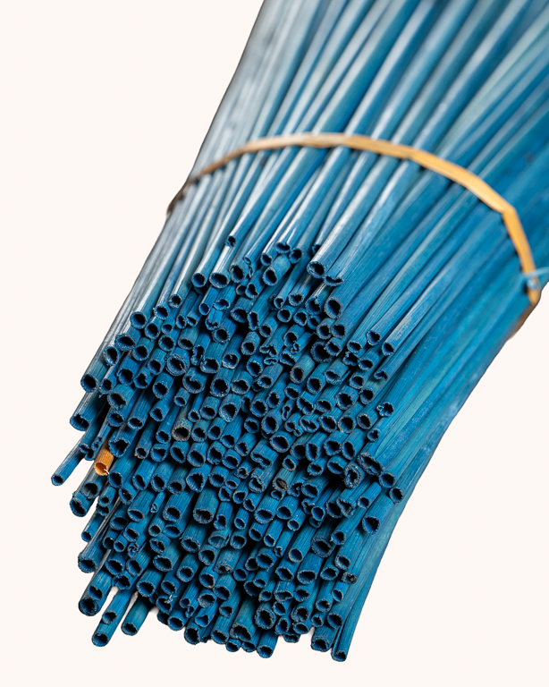Paille de Seigle Bleue pour le rempaillage