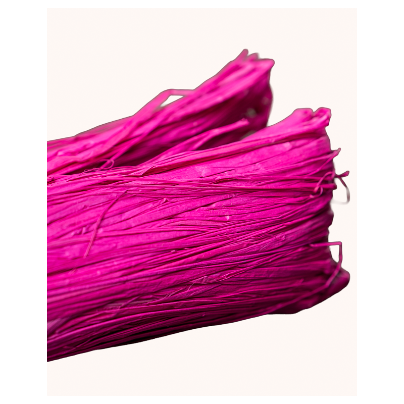 Raphia Fuchsia – Crochet & DIY | Maison Douineau