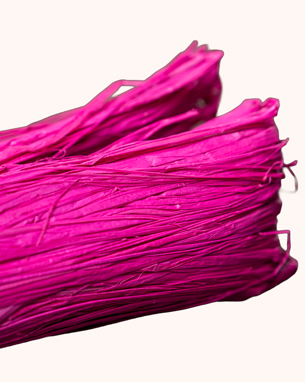 Raphia Fuchsia – Crochet & DIY | Maison Douineau