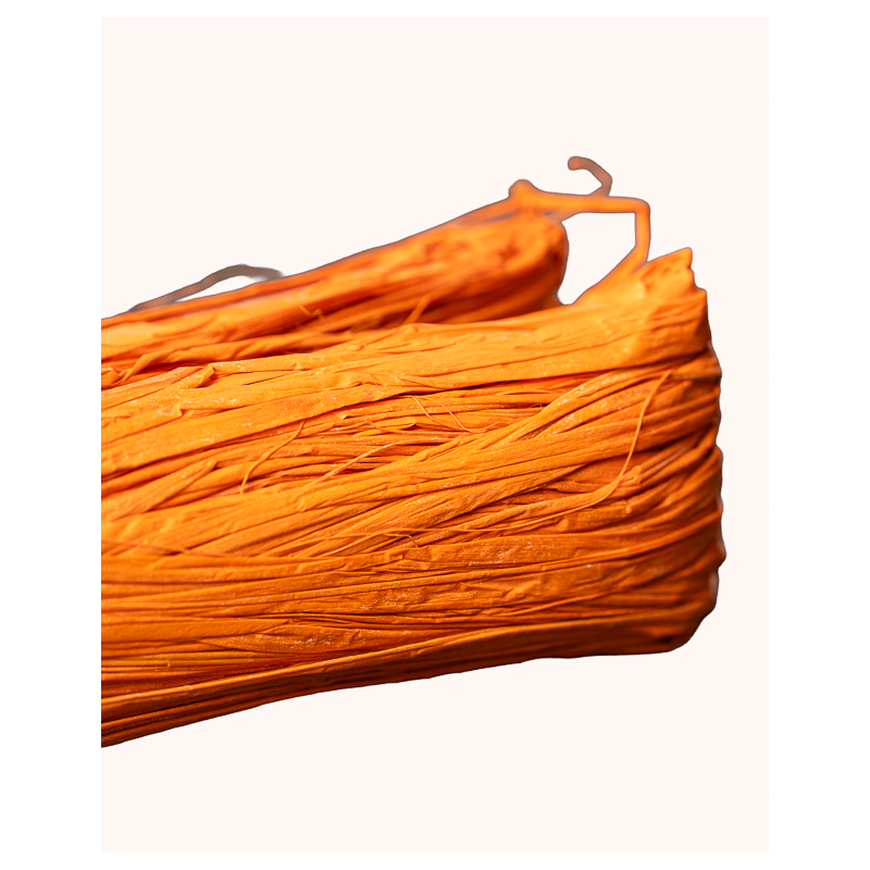 Raphia Orange – Crochet & DIY | Maison Douineau
