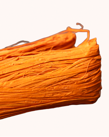 Raphia Orange – Crochet & DIY | Maison Douineau
