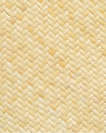 Tissage Canne de Rotin Chevron | Maison Douineau