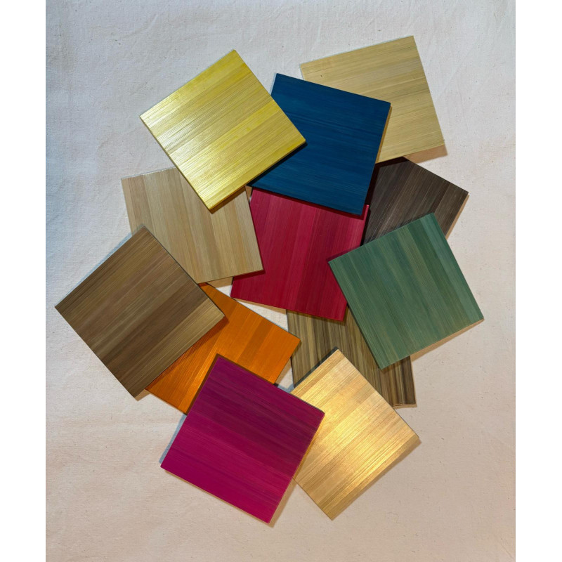 Echantillon paille de seigle couleur