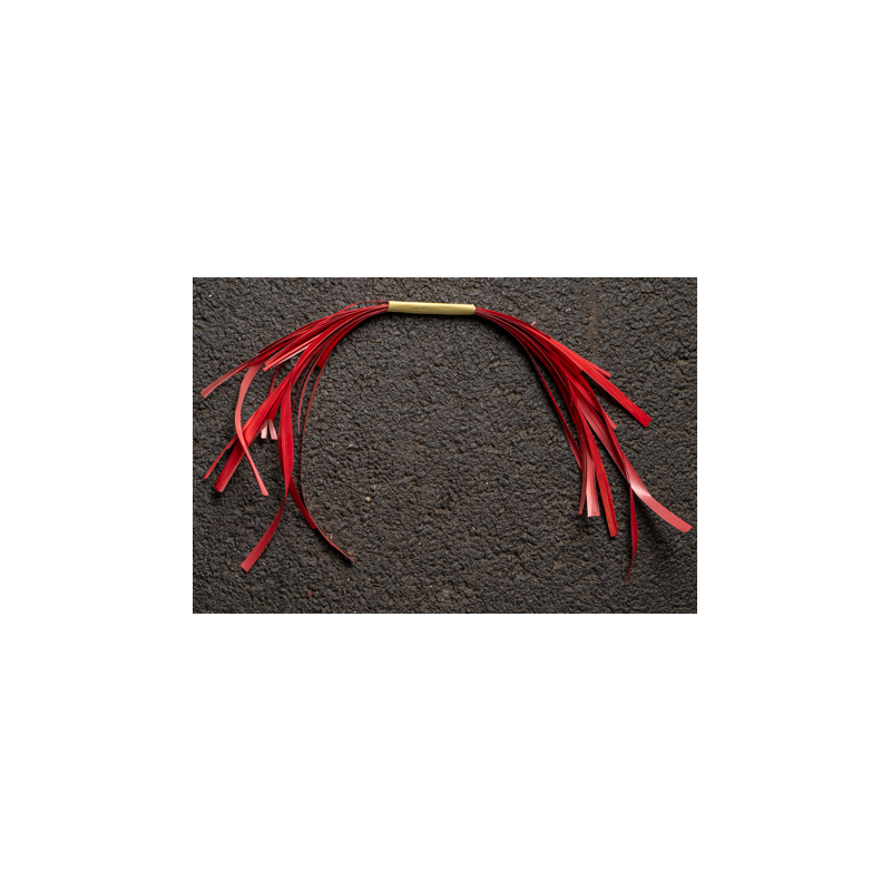 Paille de seigle rouge aplanie