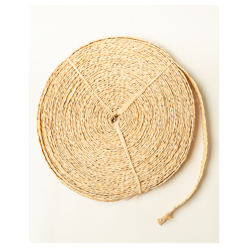 Flat Raffia braid for handcraft