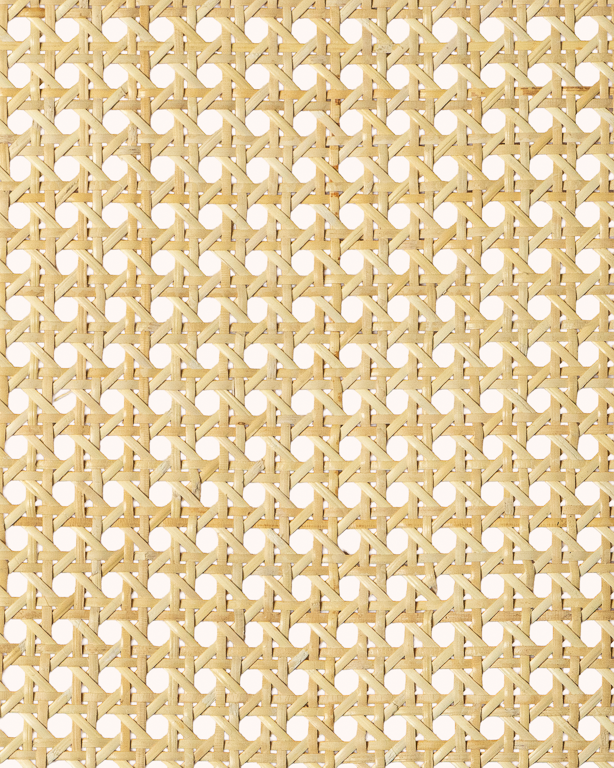 Cannage Français Rotin 1/2 Maille Weller Naturel